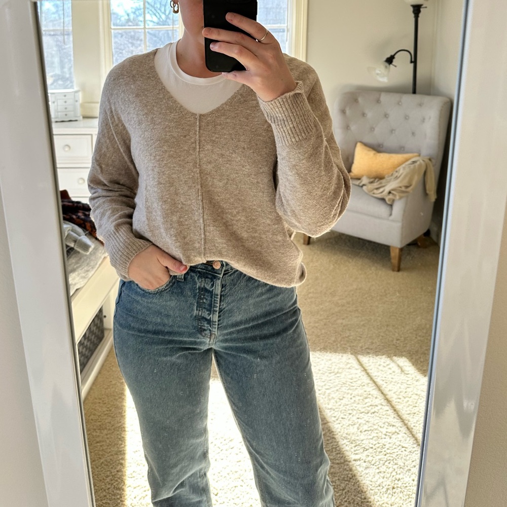 Tan Sweater